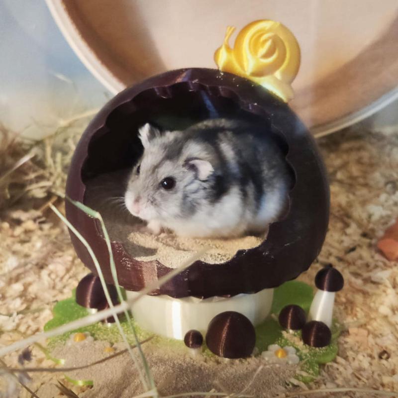 Hamster Sandbath "Cosy Champignon"