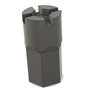 BathtubDrainKey v1.stl