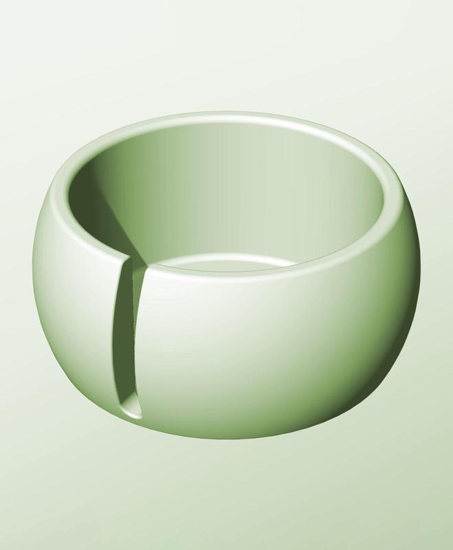 CR128-75-S Stackable slotted component box for creative makers