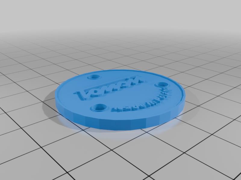 Tonsil coin logo loudspeaker sound system