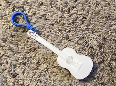 Guitar keychain