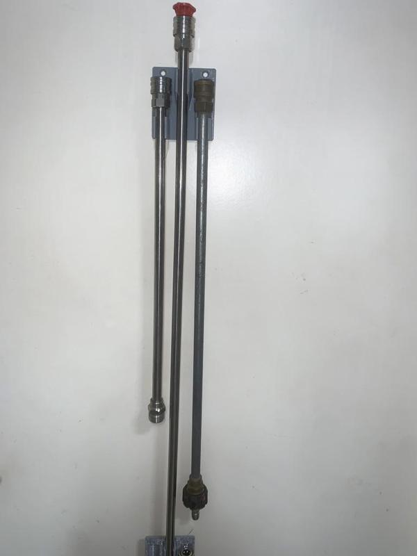 Pressure Cleaner Wand Surface Mount Storage Clips