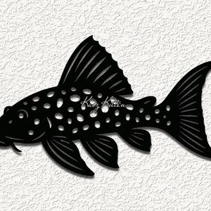 pleco plecostomus fish wall art home decor