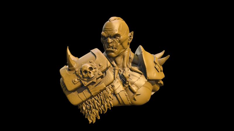 Orc Bust