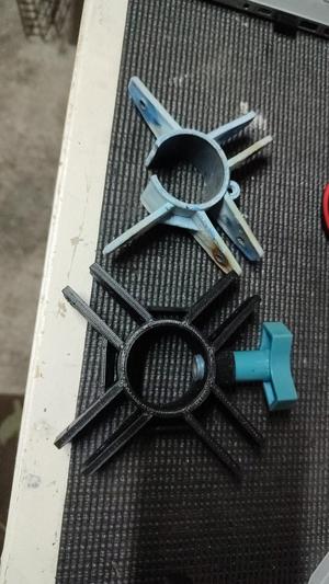 foldable washing line fittings