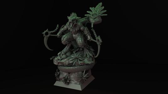 Lizardmen Saurus Hero