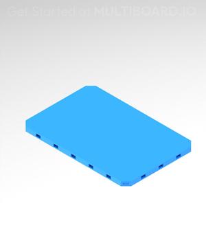 6x4 - Plain Plate