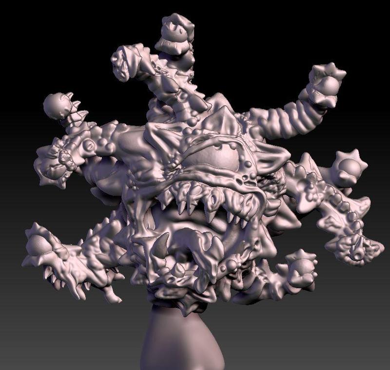 Ocular Zombie-JGSculpts