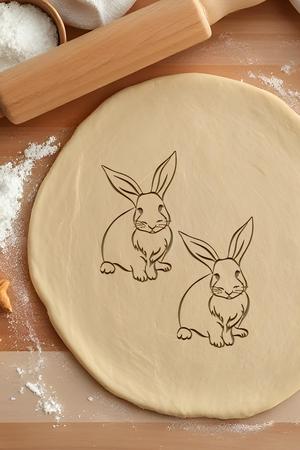 Rabbit Cookie Cutter, Biscuit Cutter