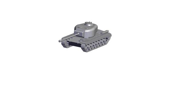 1/87 Scale T29 Heavy Tank.stl