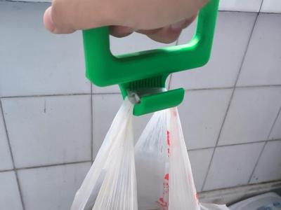 Bag handle helper, convenient bag handle for lifting heavy objects