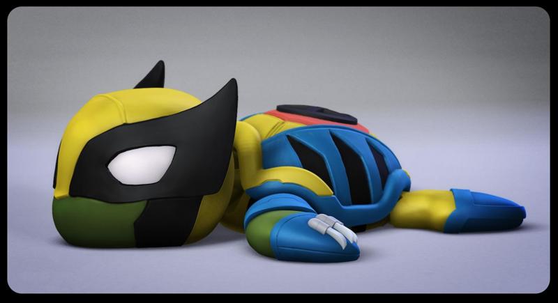 Super Turtles Wolverine