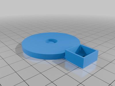 Cthulu Death May Die figure bases to hold health dice