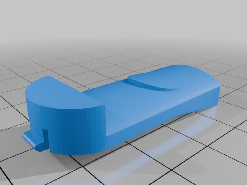 Lock button for using Dyson accessories on a knockoff vacuum 