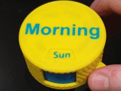 Mechanical Daily Pillbox - Medium