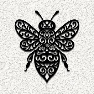 ornate honey bee WALL ART HOME DECOR