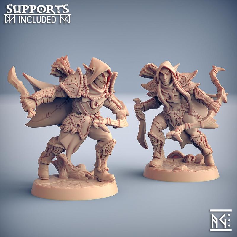 Deepwood Alfar - 2 Modular Rogues