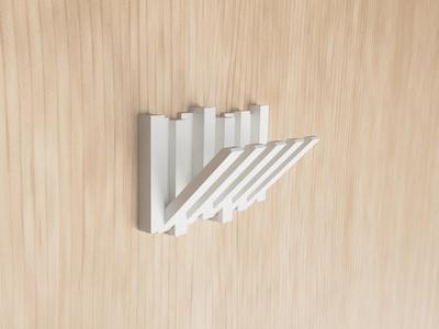 Wall mounted keys and masks hook*