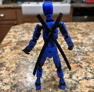 Dummy 13 double Katana Holster