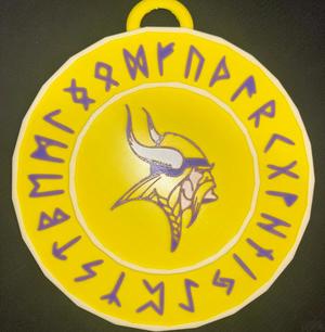 Minnesota Vikings Chain Medallion- Viking Inspired