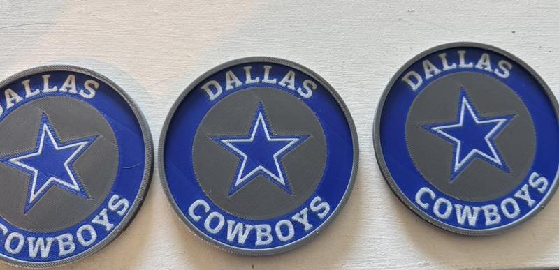 Dallas Cowboys Coaster MultiColor