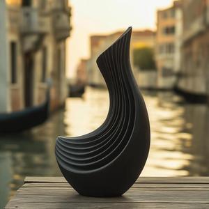 Black Swan Vase for Elegant and Simple Home Decor