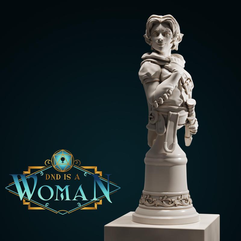 Halfling Rogue - Aelesia - Bust