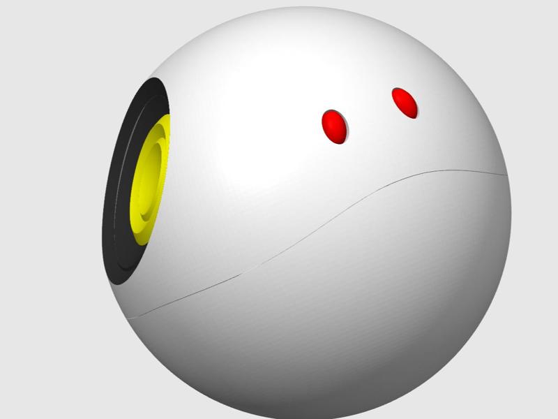 Gundam [GQuuuuuuX Version] Haro Hollowed-out for Storage Mobile Suit Gundam: Crossbone Vanguard