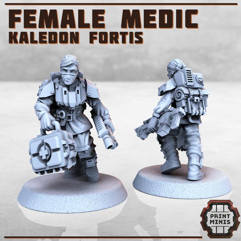 Female Medic - Kaledon Fortis