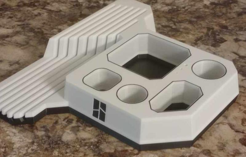 Build Plate and Accessory Holder (Angles Theorem)