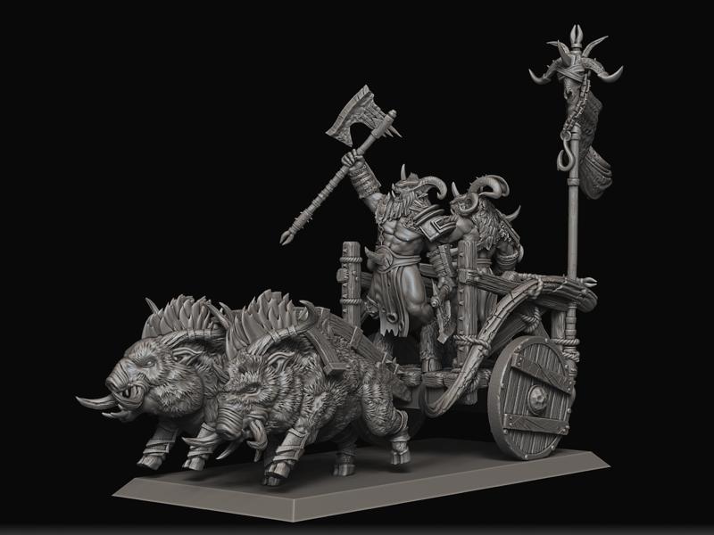 BOARS CHARIOT