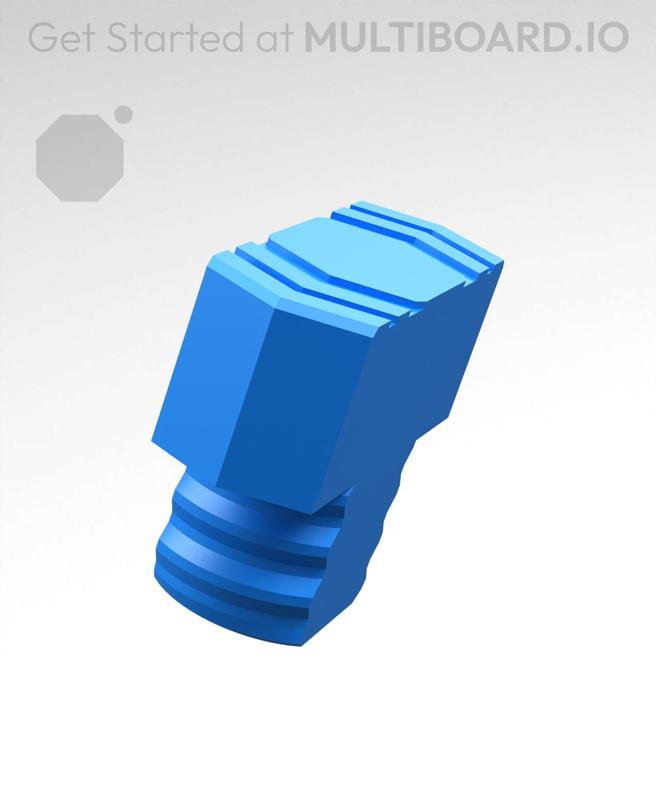 10 mm Mid Thread, Plain Head, T-Bolt