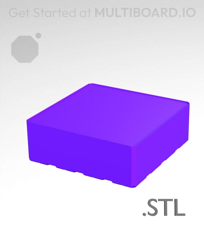 4x4x1·5 - Multibin Insert - STL Remixing File