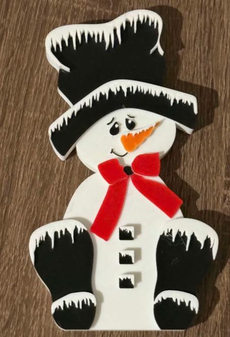  Frosty Snowman Free-standing Decor - Christmas
