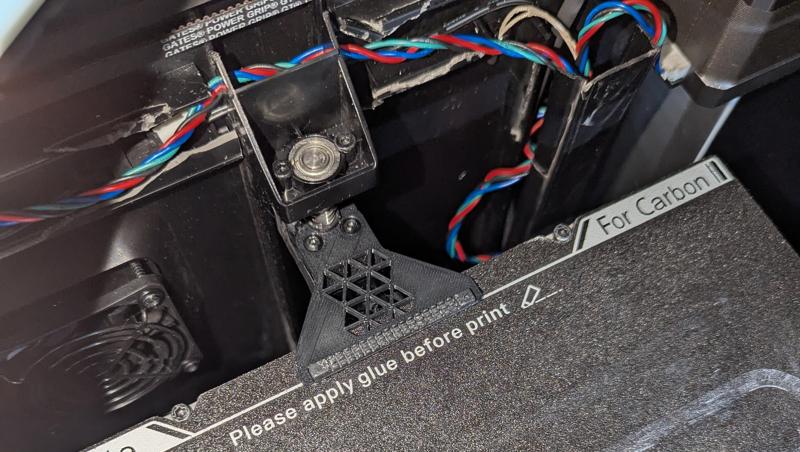 K1C Linear rail brush mod