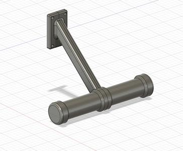 Spool wall holder