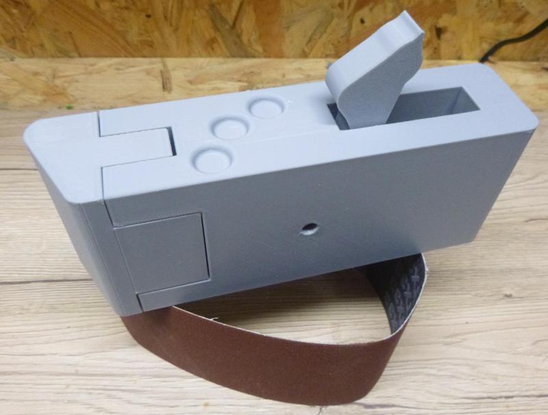 SCHLEIFKLOTZ BÄNDER - SANDING BLOCK 4 SANDING BELTS 75 x 457 mm 3 x 18 inch with grip holes