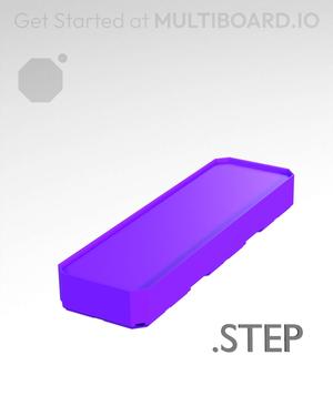 1x3x0·5 - Multibin Insert - STEP Remixing File