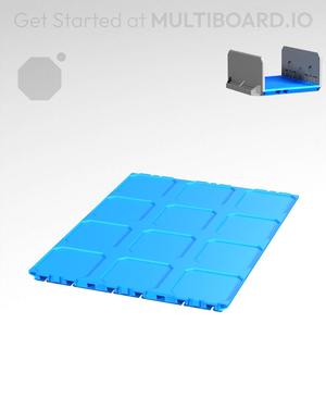 3x4-Deep - Internal Grid - Multibin Drawer Base