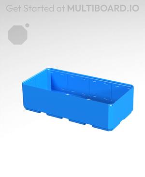 4x2x1 - Simple Walls - Universal Click-In Multibin Shell Extension