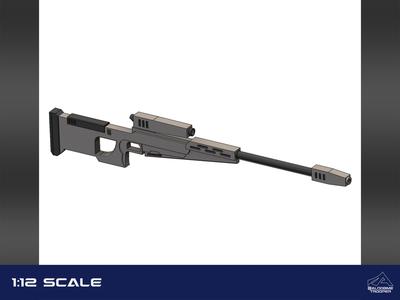 Gar Saxons Rifle (Clone Wars) 1:12 Scale