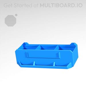 3x1x1-Deep - Linear Divided - Multibin Simple Drawer