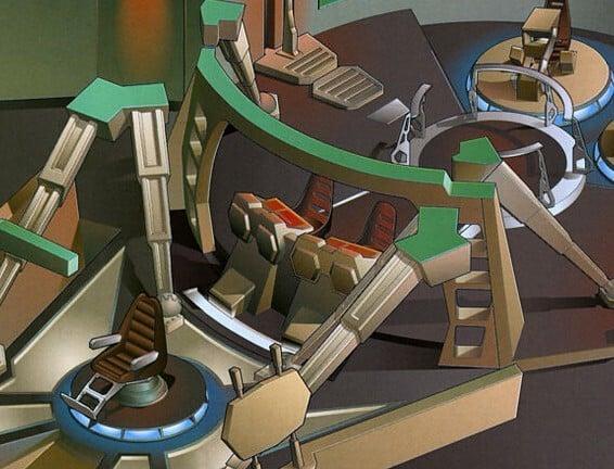 Helm Klingon Cruiser- Star Trek The Motion Picture