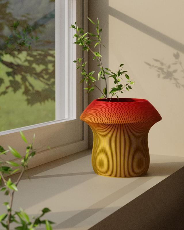 Mushroom Vase