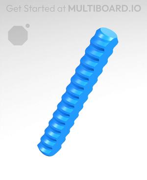 40 mm, Small Thread, T-Rod
