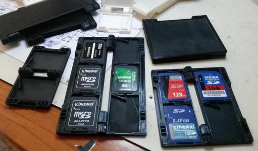 Parametric SD Card Wallets
