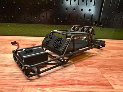 MB24 Battery tray with Faux Radiator Fans