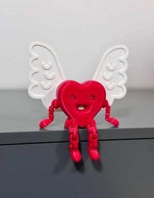 Articulated Heart for Valentine's Day