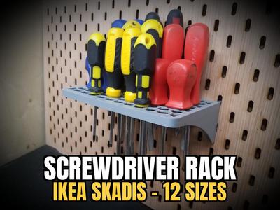 Skadis Screwdrivers Rack - Multiple Sizes