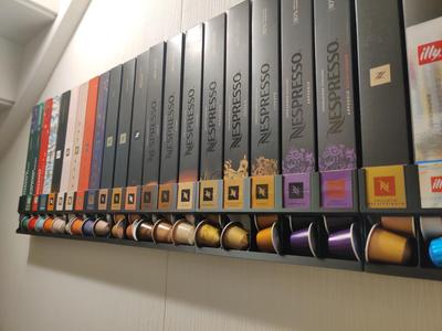 Wall-mounted Nespresso Capsule Dispenser